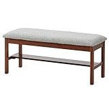 不二貿易 ダイニングベンチ カシス ダークブラウン 96576