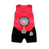 笑え熊 乳幼児 夏 タンクトップ 子どもキャラクターのスパイダートップス+ショートパンツセット カジュアル 人気 普段着 キッズ おしゃれ