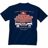 オーバーン2017 IronボウルChamps " Bama State of Denial " Tシャツ ブルー