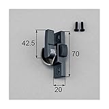 LIXIL メンテナンス部品 サッシ錠(クレセント)AAAZC01L *製品色・形状等仕様変更になる場合があります*