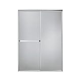 Sterling 660B/SP-46S Standard By-Pass Shower Door, Silver with Crystal Clear Glass [並行輸入品]