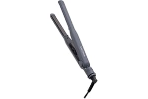 SALONIA サロニア ストレートアイロン ヘアアイロン 15mm 海外対応 SL-004SGR グレー 【Amazon.co.jp限定】