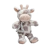 Elegant Baby Ultra Plush Microfiber Animal Rattle Giraffe [並行輸入品]