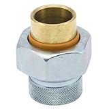 ZURN WILKINS 12-DUXLC 331004LF Dielectric Union 1/2" FIP x 1/2" Sweat, Lead Free [並行輸入品]