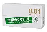 サガミオリジナル001 【単品】 コンドーム 薄型 ポリウレタン製 0.01ミリ 10個入