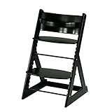 ベビーチェア キッズチェア 木製 子供用椅子 ブラック