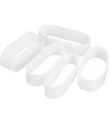Amazon | uxcell シリコーン輪ゴムリング 滑り止め クリア 包装