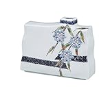 マルヨネ 九谷焼 花器・花瓶 5号一輪生・紫式部 K4-1263
