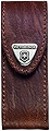 VICTORINOX(ビクトリノックス) オフィサーズナイフのための2-4層レザー ポーチ - 革 ブラウン 【並行輸入品】