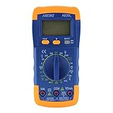 Lovoski バックライト付き　デジタルLCDディスプレイ　電圧計電流計　抵抗計　マルチメータ　AC DCテスターメートル