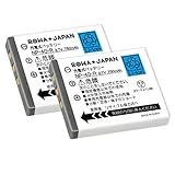 ロワジャパン 富士フイルム対応 NP-40 互換 バッテリー 2個【PSE基準検品】 D-LI8 DMW-BCB7 KLIC-7005 UF553436 共通対応