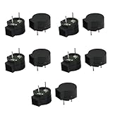 uxcell　電磁ブザー　電磁パッシブブザー　85dB　42Ω　3-6V　産業受動電子　10個入り