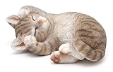 ガーデン オブジェ・置物 甘えんぼう キャット （アメショ） QYL1332