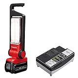 パナソニック(Panasonic) 充電LEDマルチ投光器 レッド【5.0Ah電池パック・充電器付き】 EZ37C3-R/EZ9L54ST 30時間点灯 ランタン ライト 照明