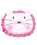 出産祝い ベビー用品 新生児 赤ちゃん用の枕 枕頭の形が良くなる 定番のドーナツ枕 ベビーまくら 枕 快適 抗菌 柔らか 眠るに優れる 0－1歳（ピンク）