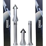 wltk SpaceX スターシップ 1/375 ダイカストロケットモデル (04)