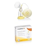 【セット買い】 メデラ 電動さく乳器 スイング (swing) + 母乳保存バック 150ml