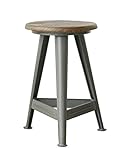 大川家具 GART スツール アイアン レッグ グレー