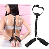 Racazing　项枷　男女兼用　 首輪 SMグッズ手枷 拘束具 ベッド拘束　sm女王 コスプレ　エロおもちゃ コスプレ SMベルト　大人の玩具 成人用　SM Sex Toy for Couples　