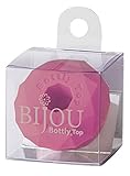クレイ ペットボトルが水のこぼれない一輪挿しに花瓶になる『Bottly top BIJOU(ボトリートップ ビジュ)』超お手軽フラワーベース ルビー
