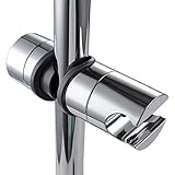 URAQT シャワー フック 取付け簡単 シャワーホルダー 360度回転可能 汎用 スライド 交換用 可変式