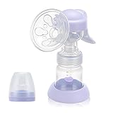 Wellbeingjp 手動さく乳器 搾乳器 手動 母乳アシスト 授乳用 手動タイプ 乳ポンプ 安全衛生 赤ちゃん 授乳 すべてのパーツが分解して洗えるので衛生的