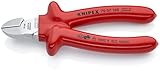 クニペックス KNIPEX 7007-160 絶縁斜ニッパー 1000V