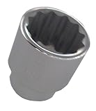 Fuller Tool 507-6452B Pro 3/4-Inch Drive 12 Point Standard 1-5/8-Inch Socket by Fuller Tool