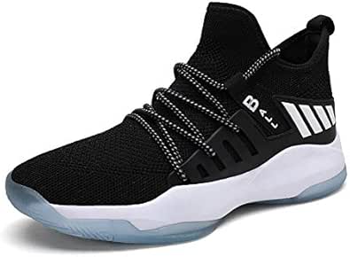 Amazon アッション ハイカットスニーカー メンズ 黒 26 5cm シューズ バッグ