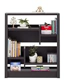 Raider 本棚 ディスプレイ感覚でおしゃれに収納 日本製 完成品 (85cm幅 ロータイプ, ダークブラウン) 【開梱設置サービス】