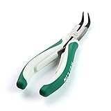 TotaLohan 先曲りラジオペンチ　丸ペンチ　ステンレス ミニ　先端溝付　120mm