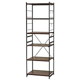 CtoC JAPAN Select キッチンラック ブラウン 幅58cm×奥行45cm×高さ180cm