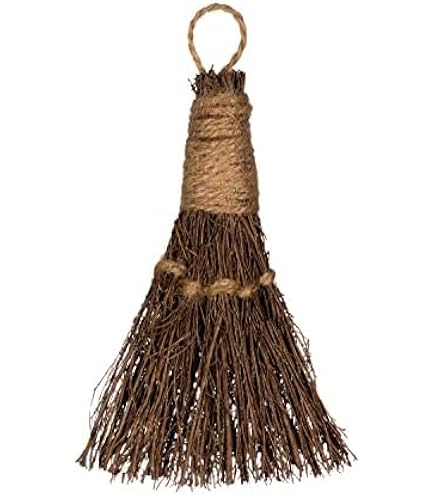 Jenaai 2 Pcs Yule Decorative Broom 6.7 Inch Christmas Broom - View #8