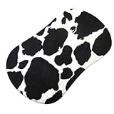 SheetWorld Fitted Bassinet Sheet (Fits Halo Bassinet Swivel Sleeper) - Black Cow - Made In USA by sh
