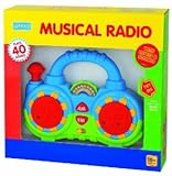 Megcos Carry-Along Musical Toy Radio with Lights and Sounds おもちゃ (並行輸入)