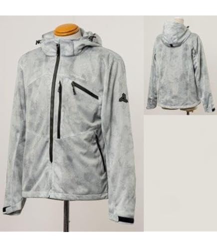 限定デザイン】アーバニズムフーデッドストレッチメッシュジャケットグレー