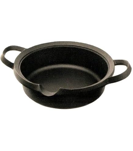 Amazon｜岩鋳(Iwachu) 天ぷら鍋 黒 内径26.5cm 南部鉄器 天ぷら鍋平底