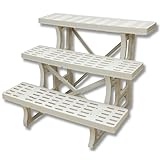 コーナン オリジナル PCフラワースタンド 600 3段 ベージュ