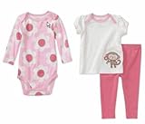 Child of Mine byカーターの – Girls ' 3ピースフラワーセット カラー: ピンク