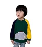 純粋なコットンベイビービブスラブリーベイビーペインティングスモックスダークグリーン、80-90センチメートルの高さ