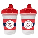 Boston Red Sox Spill-Proof Sippy Cups BPA Free by Baby Fanatic