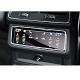 【GAFAT】Audi アウディ A6 5代目 A7 2代目 Q7 Q8 2019年モデル~現行 e-tron 2021年モデル~現行 車用液晶保護フィルム アウディa7 エアコン 後席用 アウディa6 アクセサリー エアコンスクリーム 9H硬度 アンチグレア 透光性 傷防止 汚れ防止 飛散防止 指紋防止