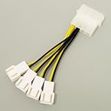 アイネックス ファン用電源4分岐ケーブル CA-864