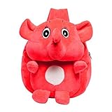 Adorable Elephant Schoolbag Nursery Smallバックパックリュックサックバッグfor Baby ( 1 – 3yrs ) レッド