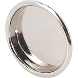Slide-Co 162062 2-Inch Round Bypass Door Pull Handle, Chrome Plated,(Pack of 2) by Slide-Co