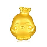 Mabelle 24 Kゴールド赤ちゃんFortune低刺激性チャームブレスレット6インチ、ギフト新生児の男の子と女の子 ゴールド