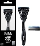 Schick(シック) 極 KIWAMI 5枚刃 ホルダー(刃付き+替刃1コ入) ブラック 男性用 髭剃り カミソリ