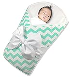 Bundlebee Baby Wrap/Swaddle/Baby Blanket - Removable Cushion for Neck and Back Support - High Qualit