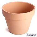鉢 KANEYOSHI 【日本製/三河焼】 陶器 植木鉢 素焼き鉢 8号