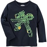 OSHKOSH(オシュコシュ) オシュコシュオリジナルグラフィックティ カラー トップス長袖Tシャツ 6ヶ月【並行輸入】